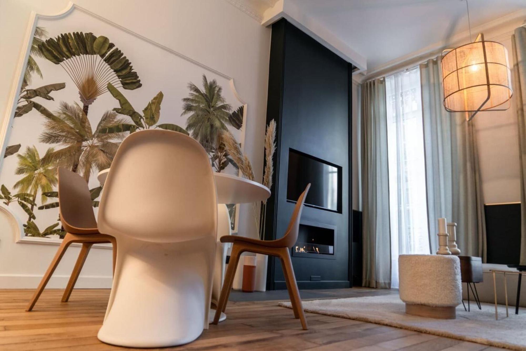 Beige Hospitalite - Coco - Hypercentre-2Chambres-Parking-Zen Saint-Etienne  Buitenkant foto